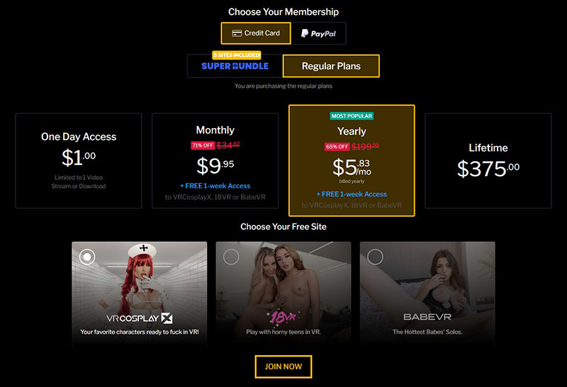 RealVR membership